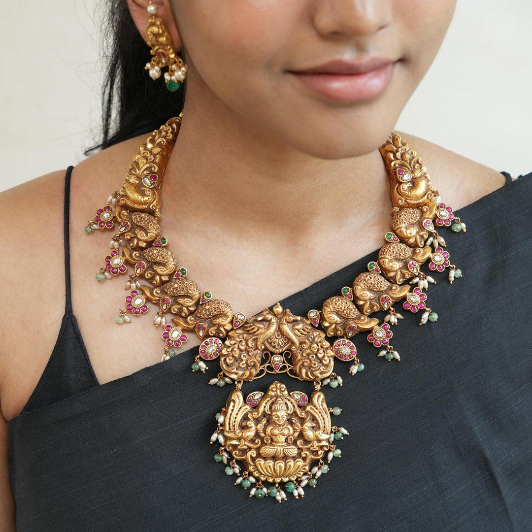 Mithra Deep Nagas Necklace