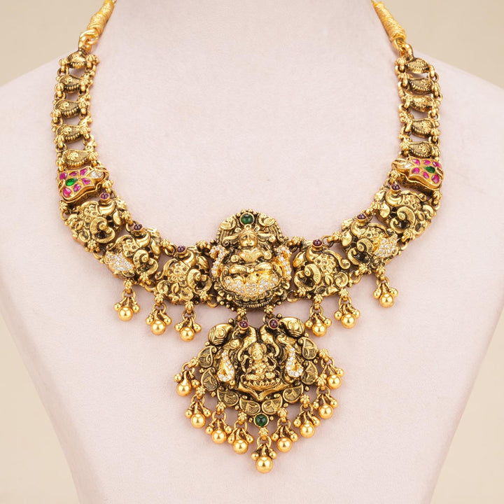 Aarthi Nagas Short Necklace