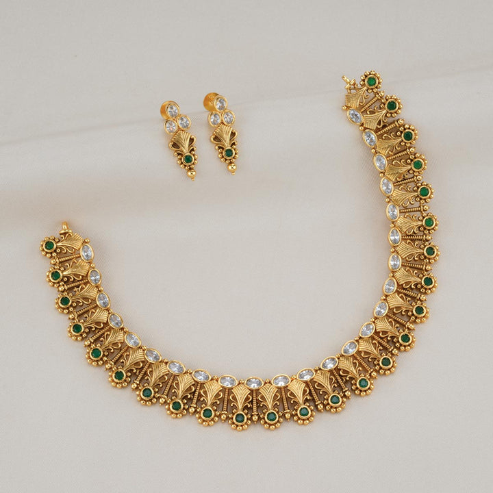 Aairani Stone Necklace Set