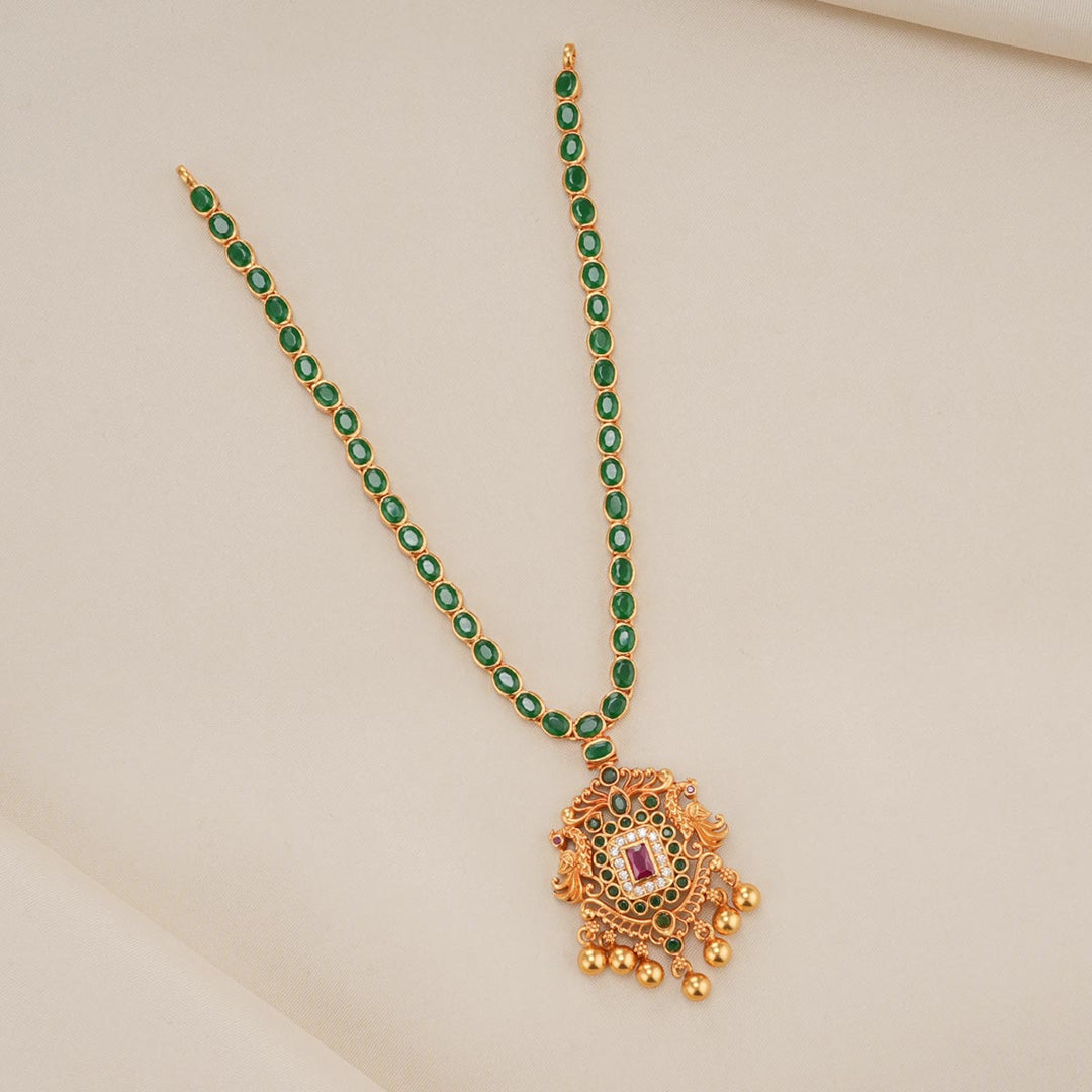 Shivi Stone Short Necklace