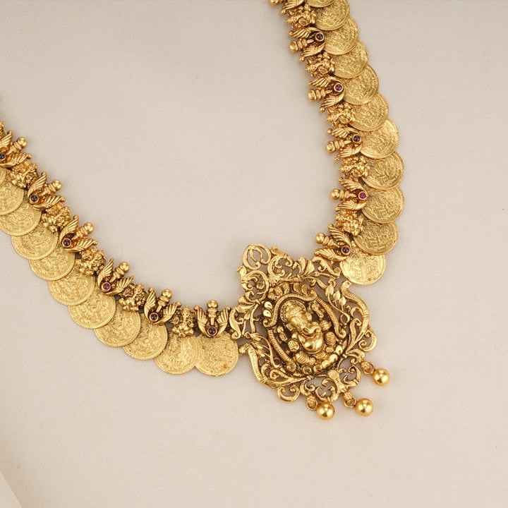 Prishiya Kaasu Nagas Necklace