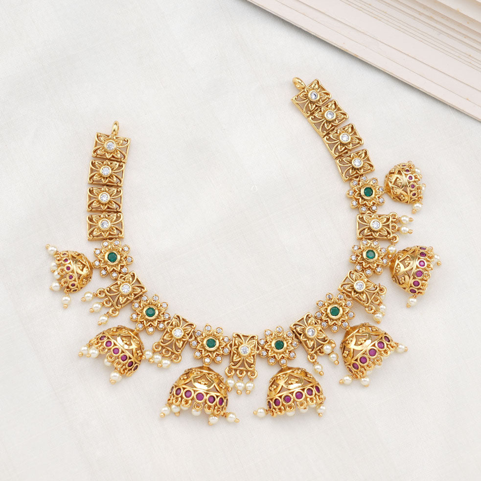 Sabrisha Stone Necklace Set
