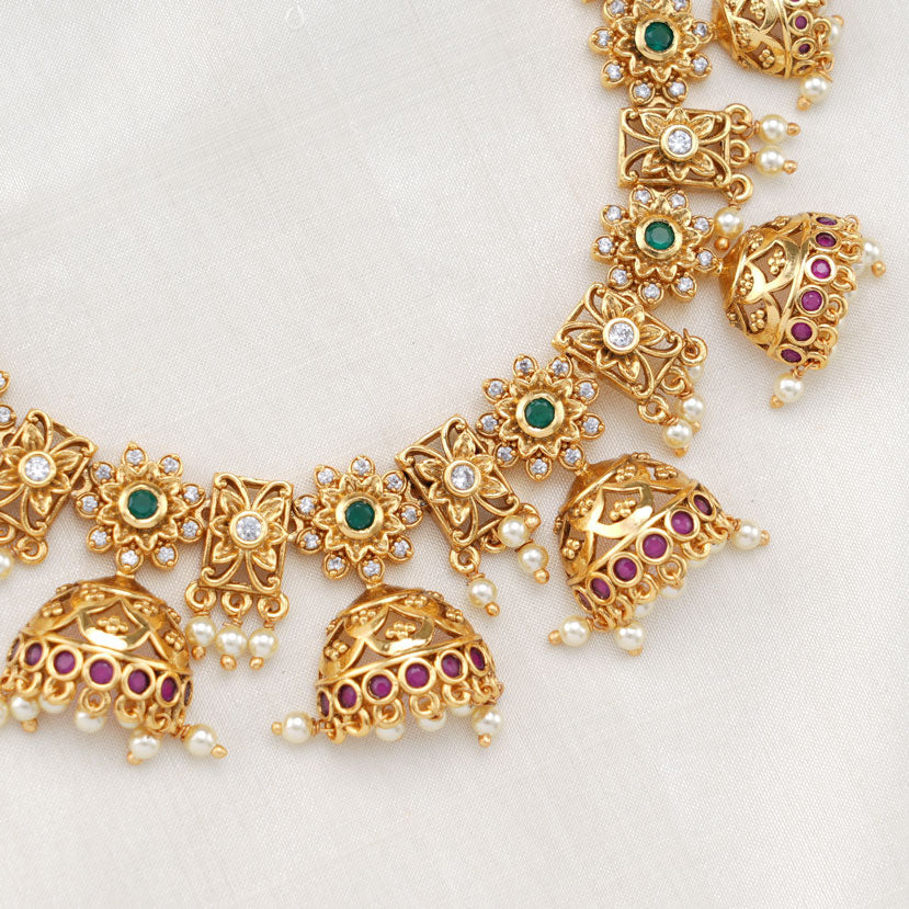 Sabrisha Stone Necklace Set