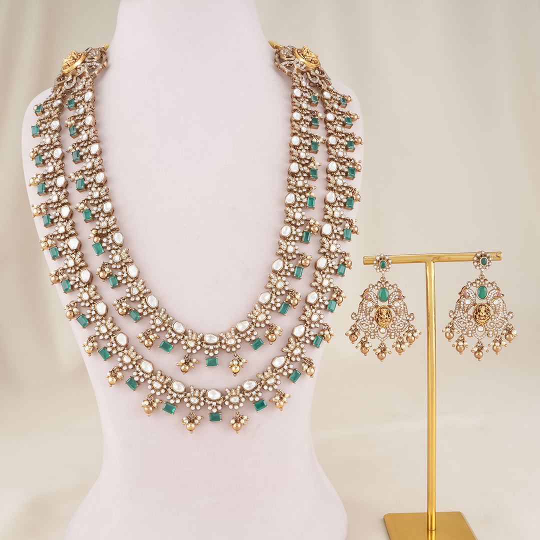 Aadhiya Victorian Long Necklace Set