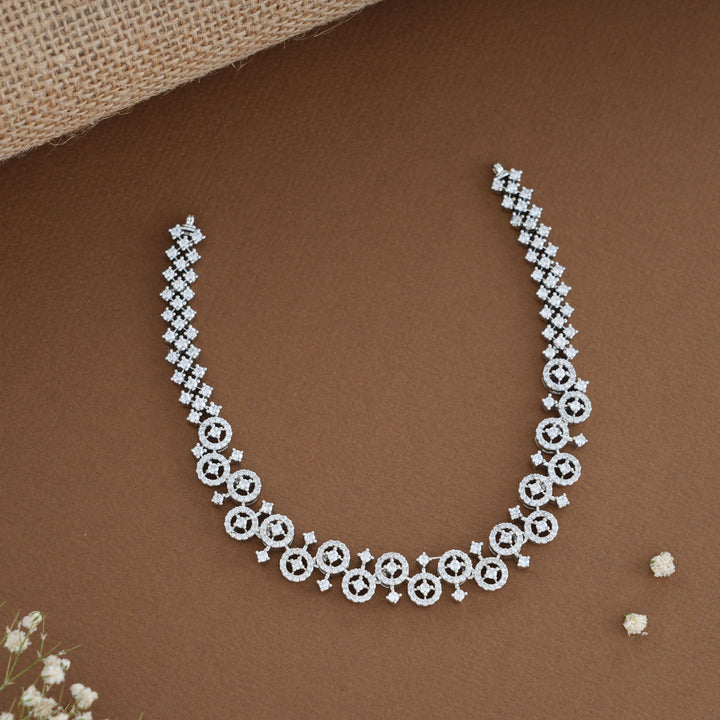 Meher Diamond Style Necklace Set