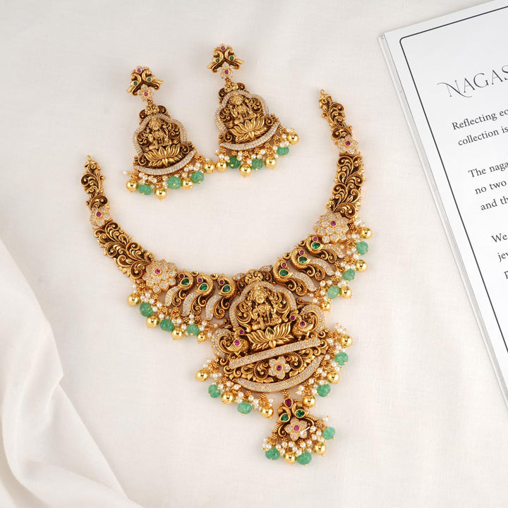 Alvira Lakshmi Nagas Necklace Set