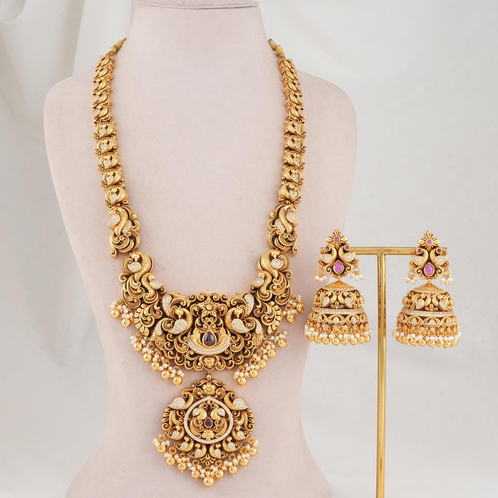 Mowna Nagas Long Necklace Set