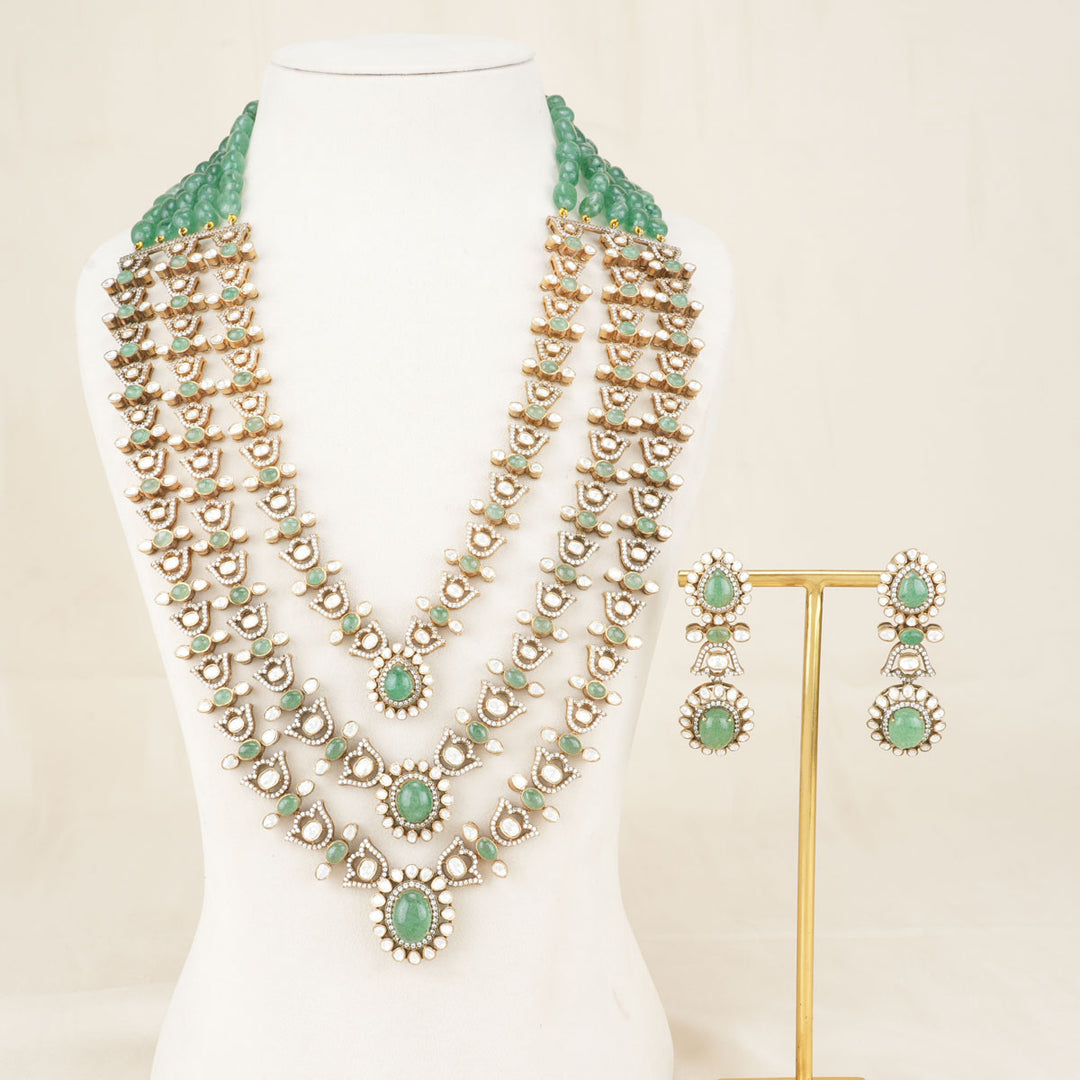 Roshita Victorian Long Necklace Set