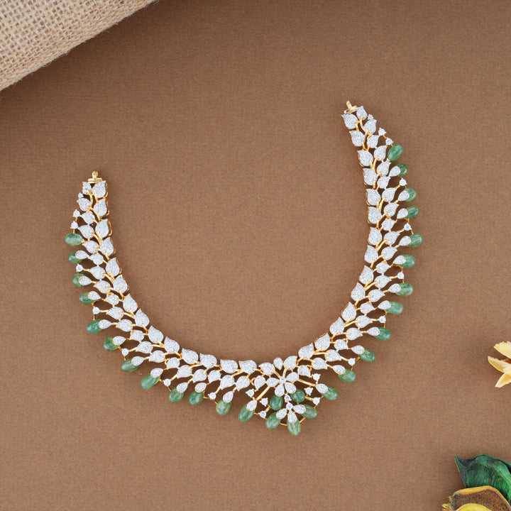 Shalina Diamond Design Necklace Set
