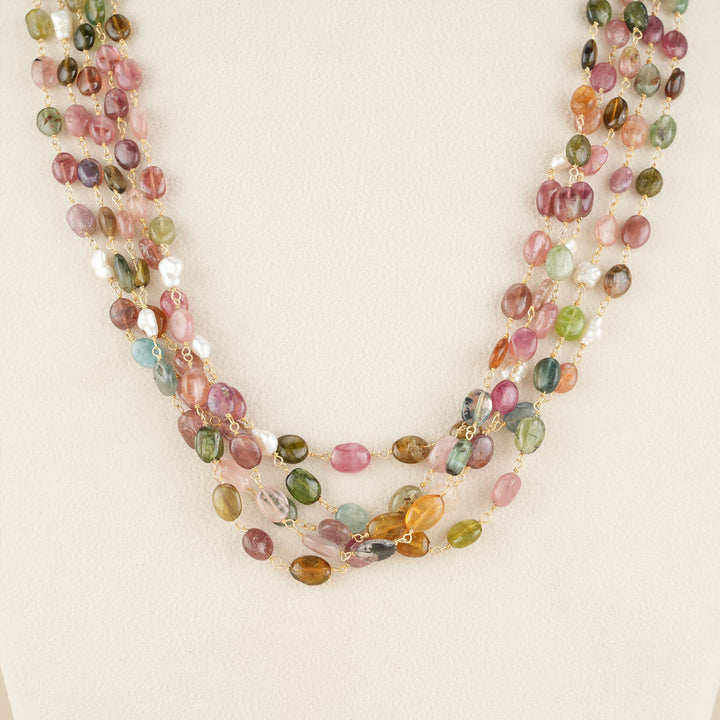 Angad Beads Long Necklace