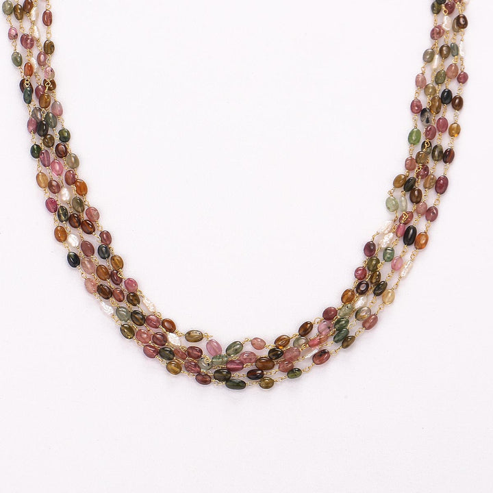 Angad Beads Long Necklace