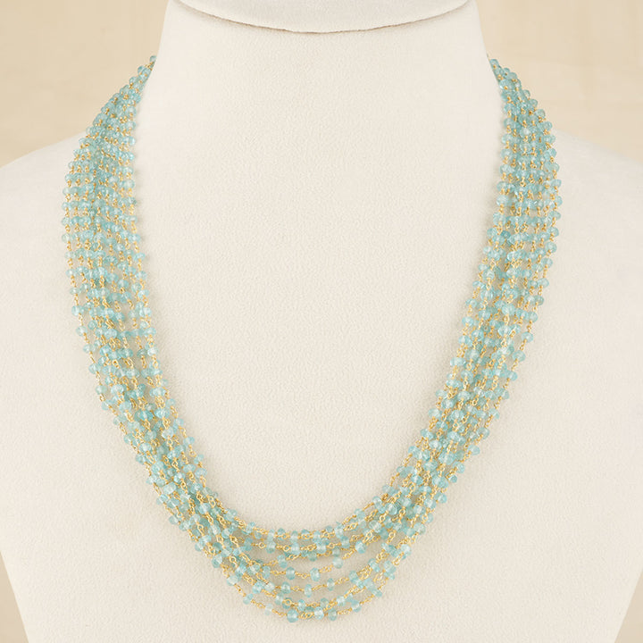 Apatite  Beads Necklace