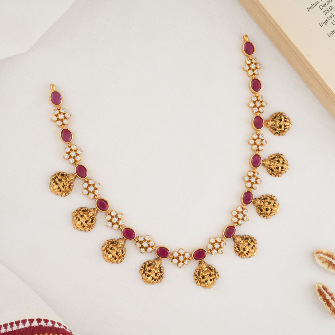 Bhumi Short Stone Necklace