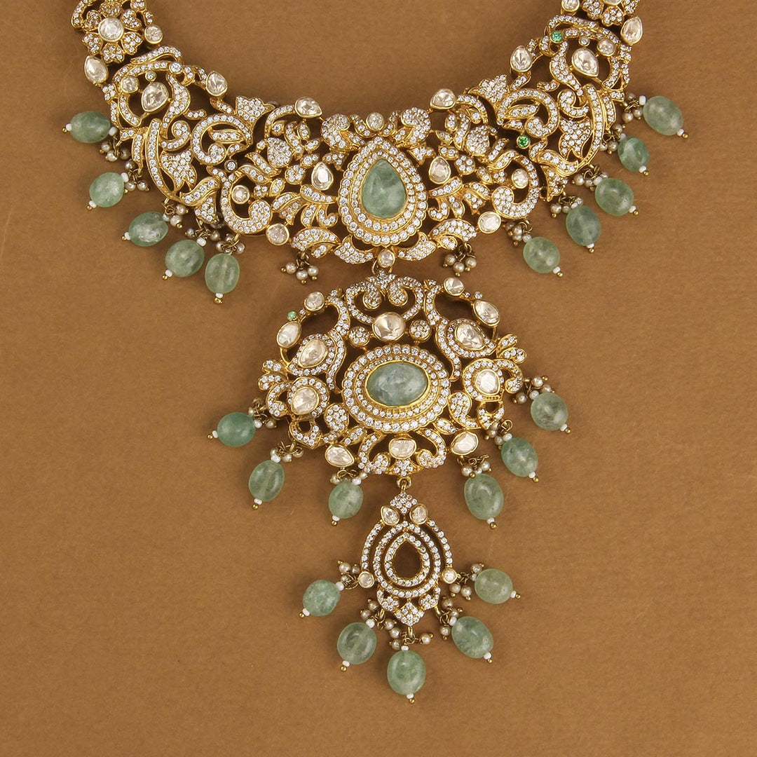 Cluster Victorian Long Necklace