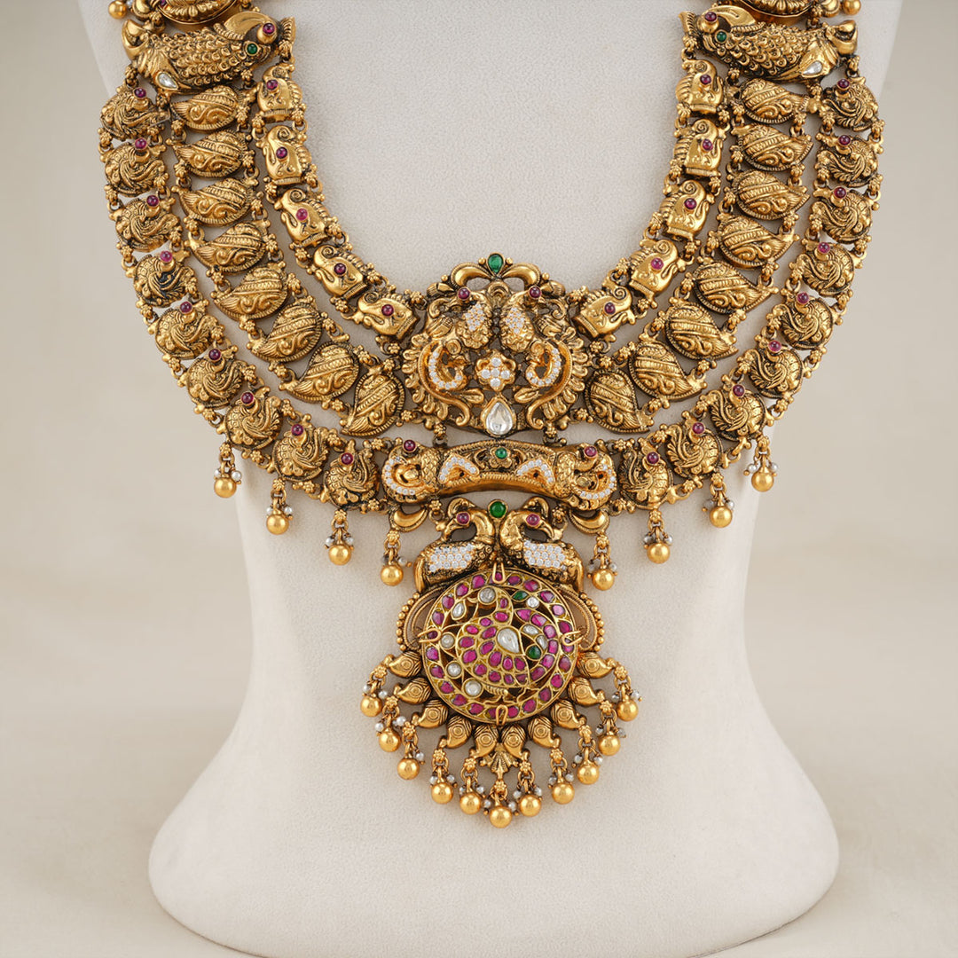 Chandhu Nagas Long Necklace