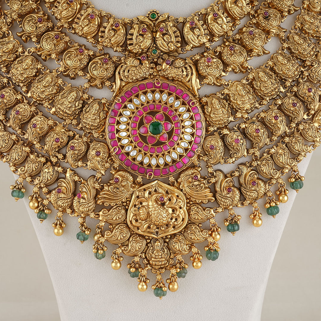 Kanisha Nagas Nakshi Necklace