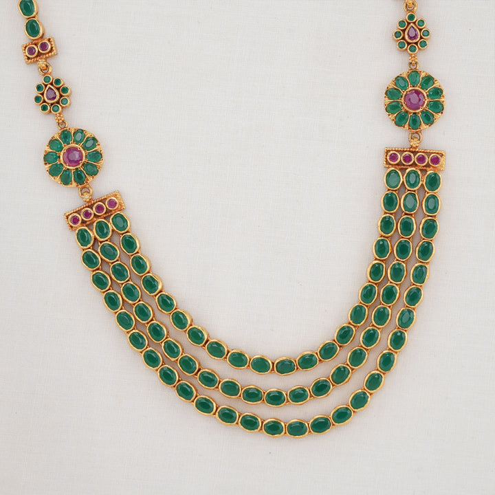 Nasim Green Stone Necklace
