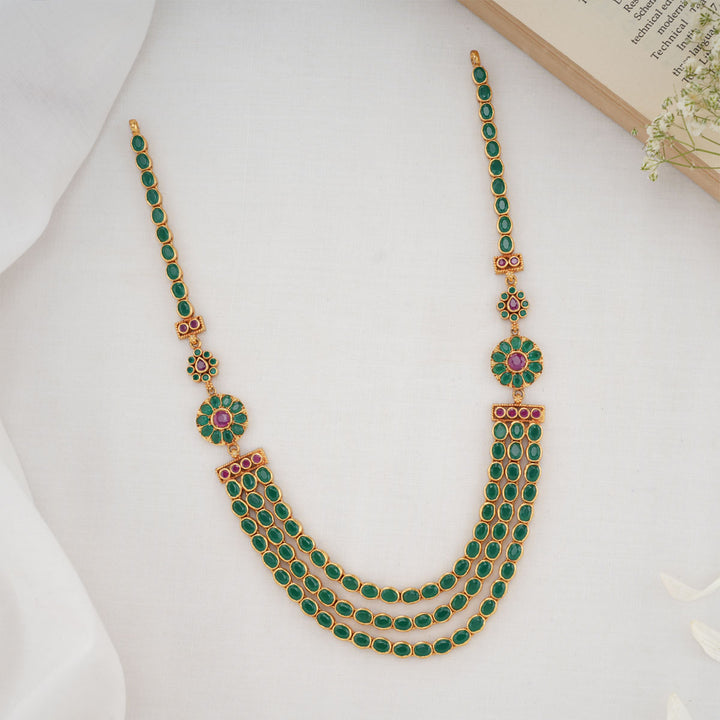Nasim Green Stone Necklace