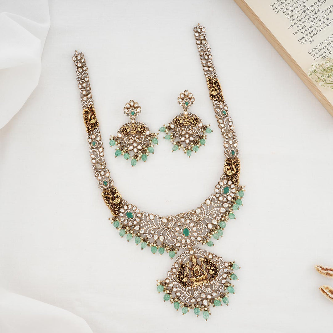 Prayagi Victorian Long Necklace Set