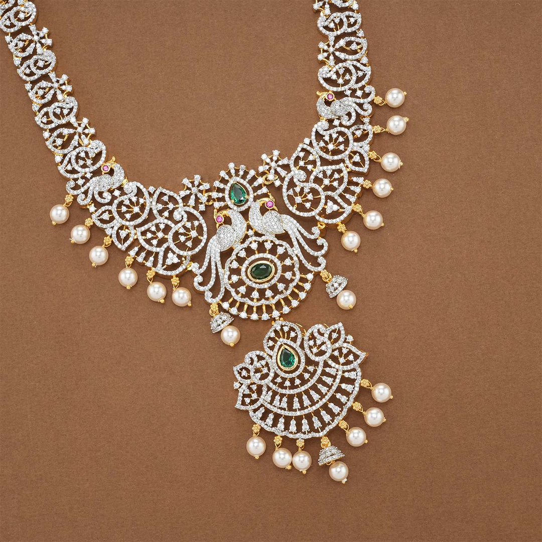 Preethan Avikam Long  Necklace Set