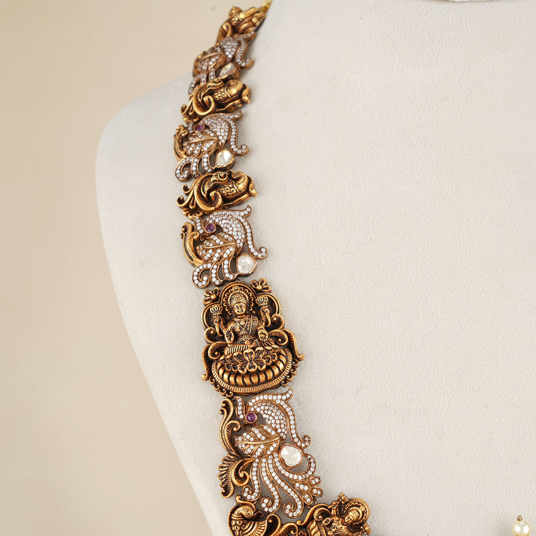 Dahina Victorian Long Necklace Set