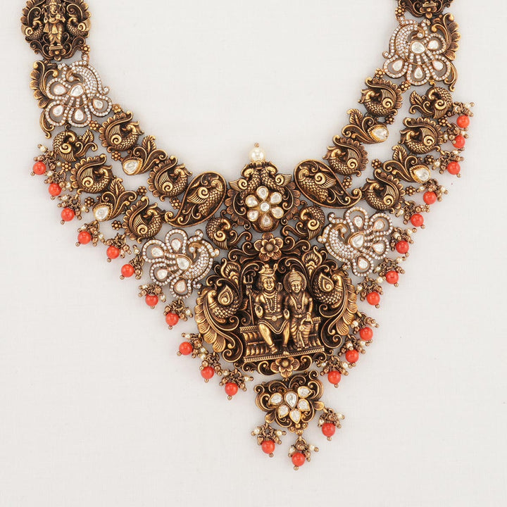 Shiva Parvati Victorian Necklace Set
