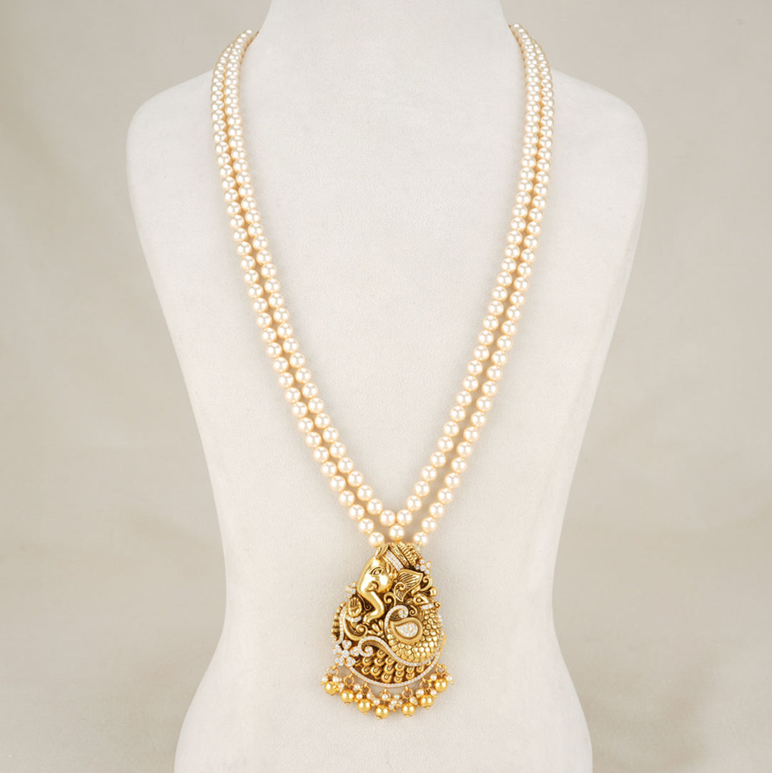 Ganpati Beads Nagas Necklace