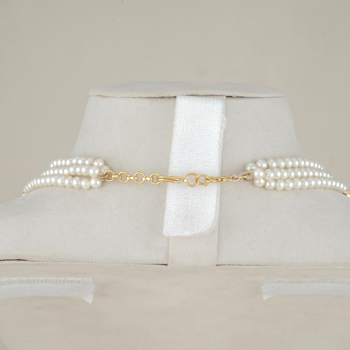 White Beads Necklace