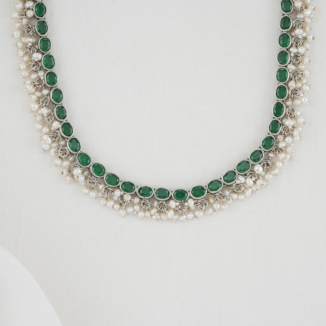 Gulika Oxidised Necklace