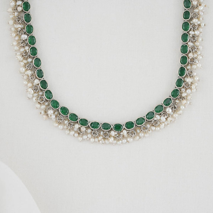 Gulika Oxidised Necklace