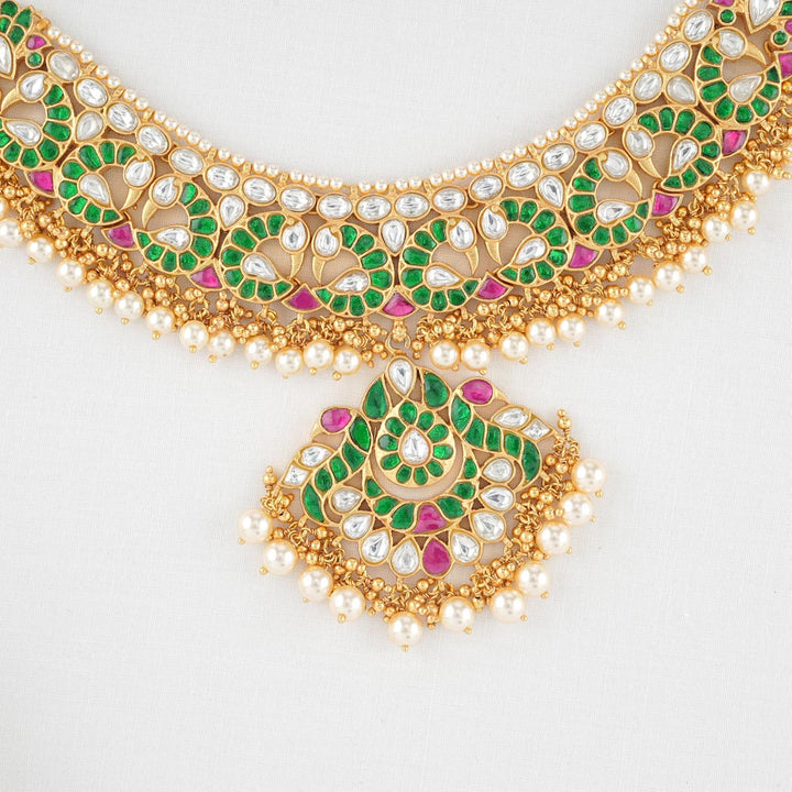 Skanda Short Kundan Necklace