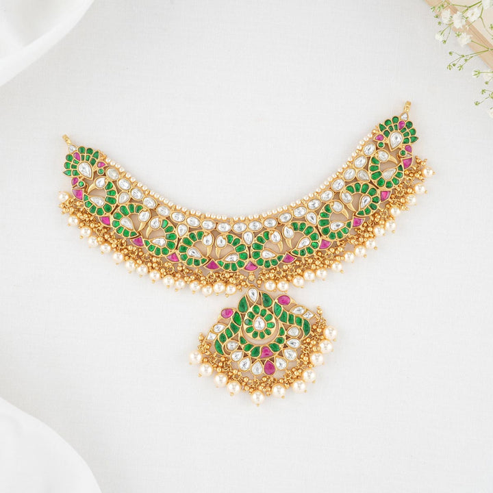Skanda Short Kundan Necklace