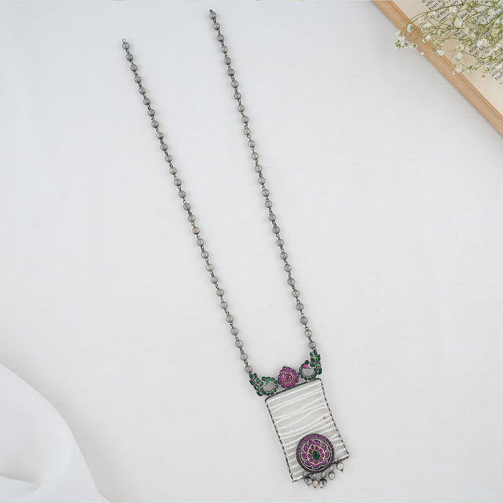 Hyacinth Long Necklace Set