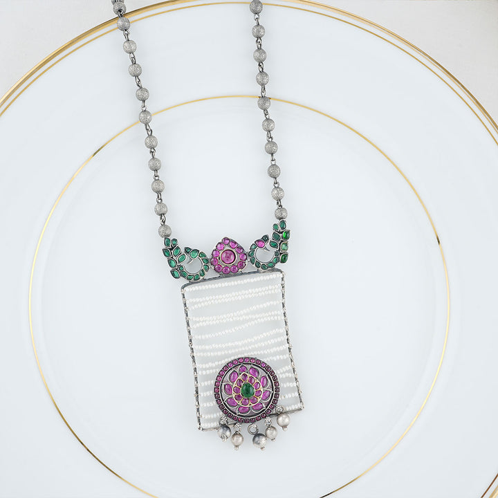 Hyacinth Long Necklace Set