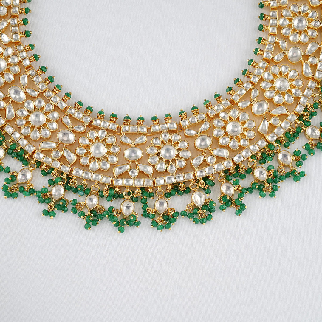 Nasira Stone Necklace Set