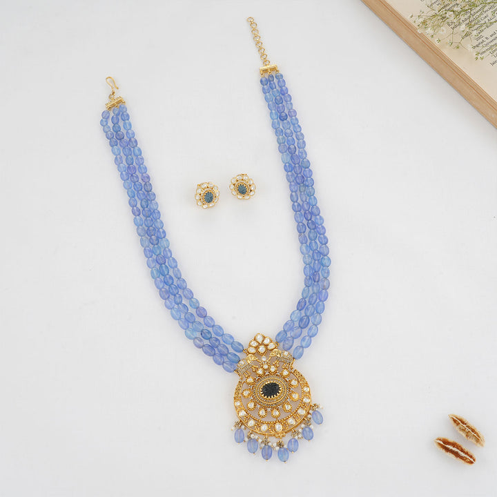 Kalinda Long Necklace Set