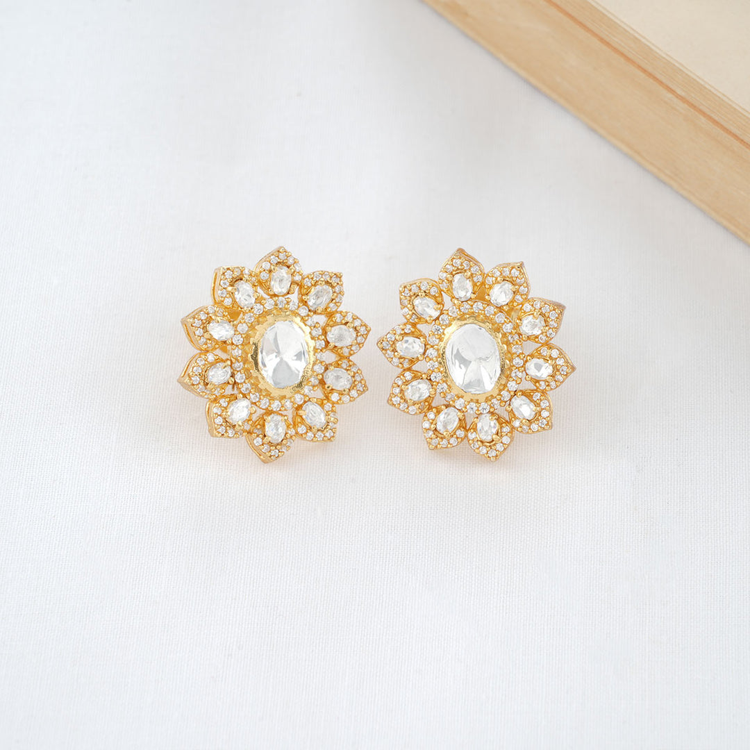Classy Moissanite Studs