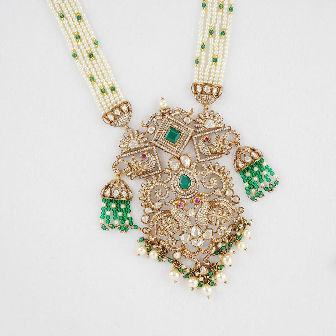 Easha Victorian Long Necklace Set