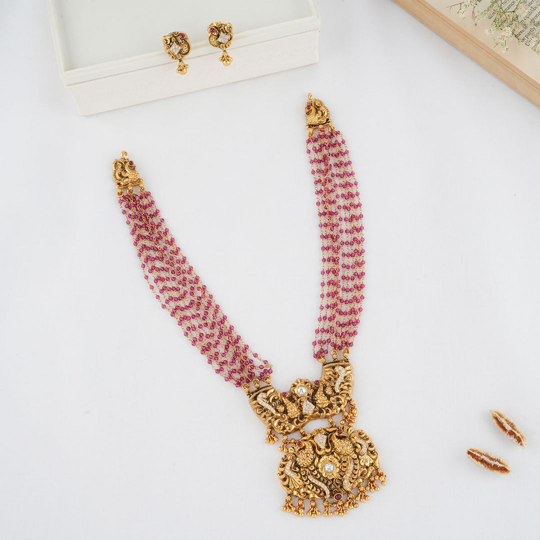 Bilva Nagas Beads Necklace Set