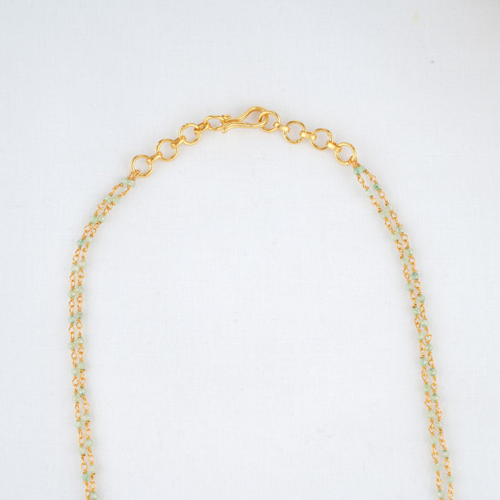 Fleur Beads Long Necklace