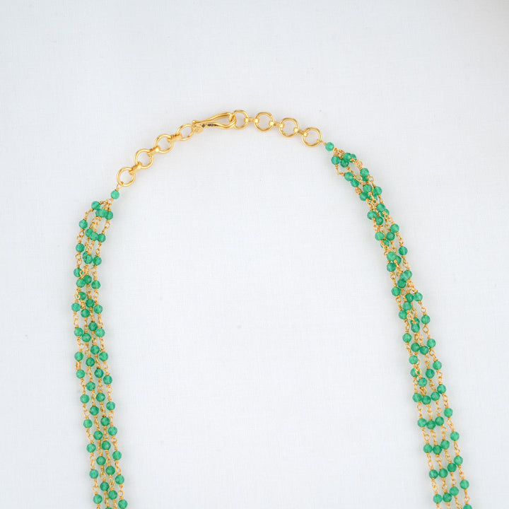 Greeny Beads Necklace