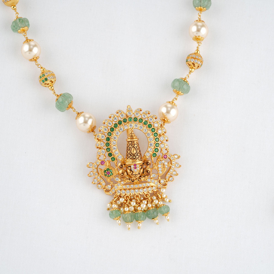 Lord Perumal Stone Necklace