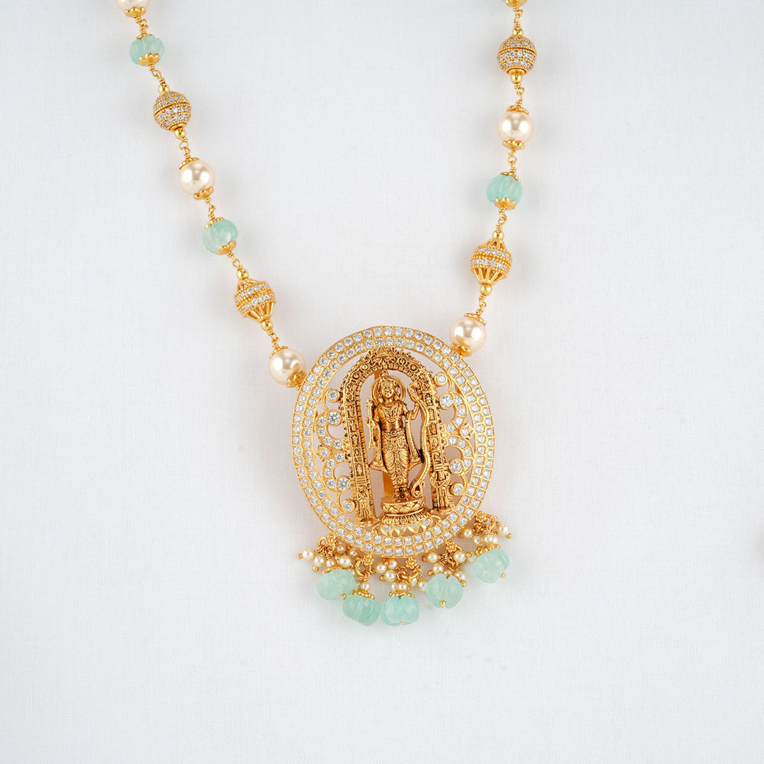 Sri Ramar Stone Necklace