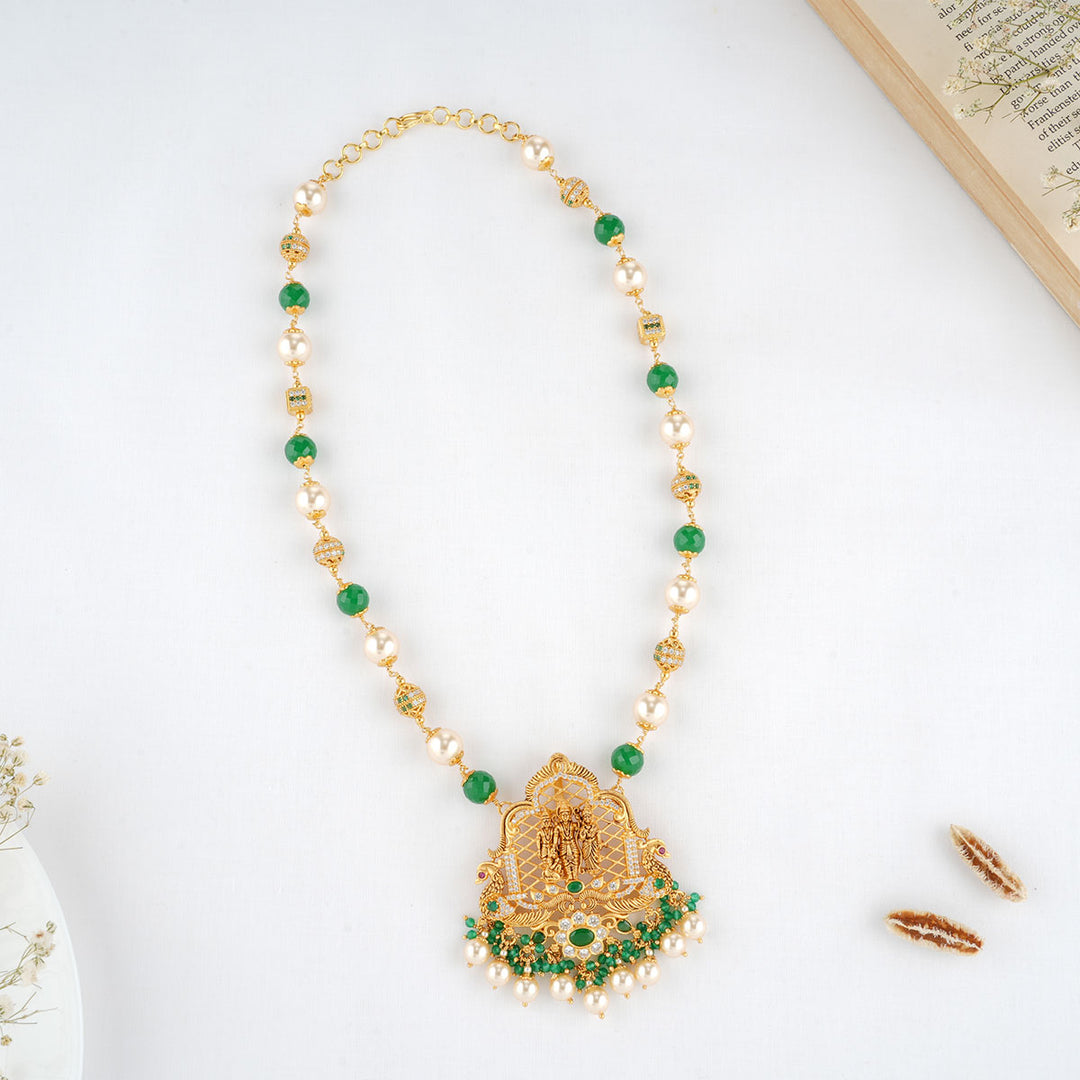 Enchanting Beads Long Necklace