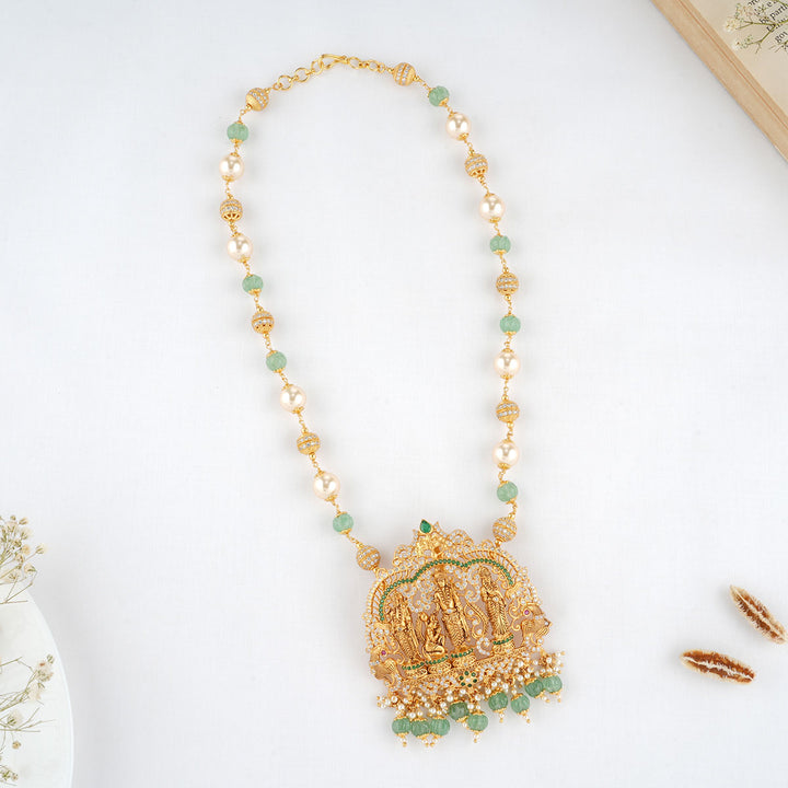 Dharana Beads Long Necklace