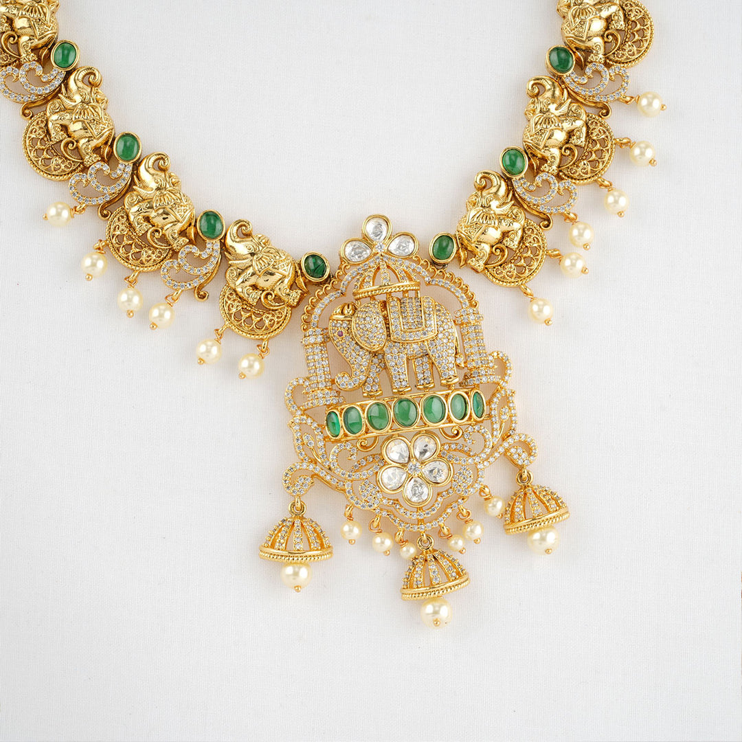 Bavisha Short Necklace Set