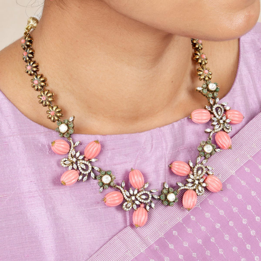 Lavinia Victorian Short Necklace Set