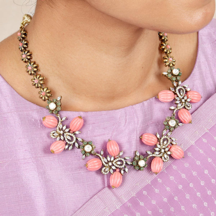 Lavinia Victorian Short Necklace Set