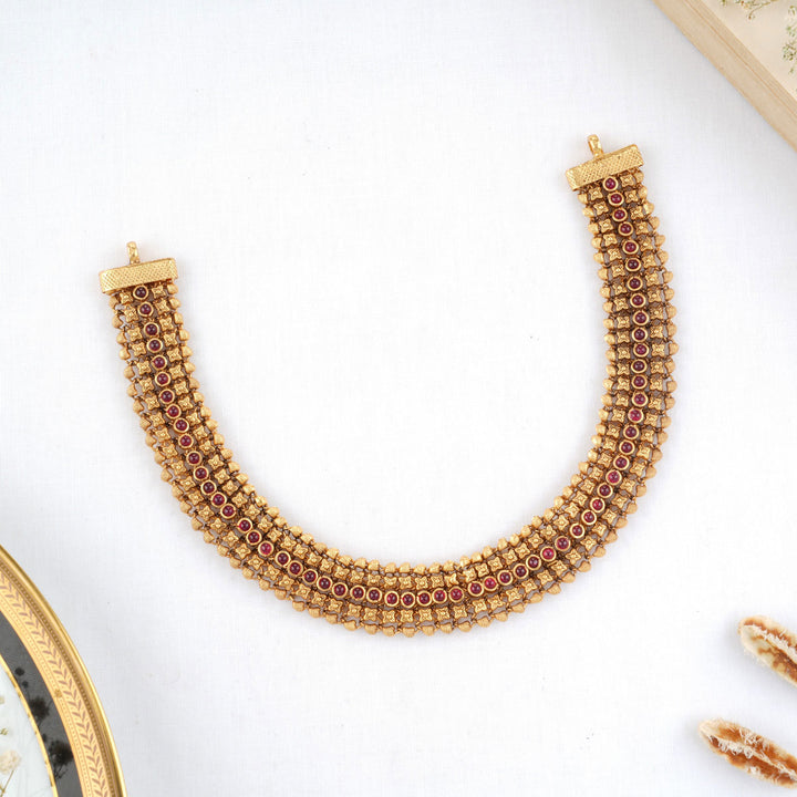 Brigita Nagas Nakshi Short Necklace