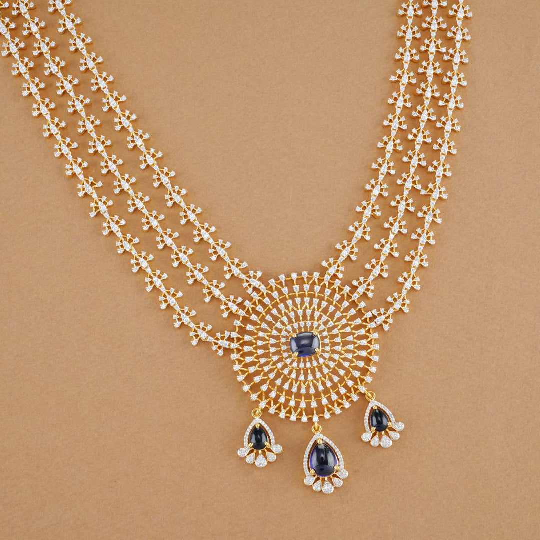 Hiraniya Diamond Design Necklace Set - Main Image